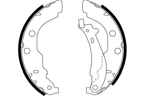 KAVO PARTS stabdžių trinkelių komplektas BS-7424